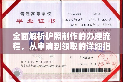 定州全面解析护照制作的办理流程，从申请到领取的详细指南
